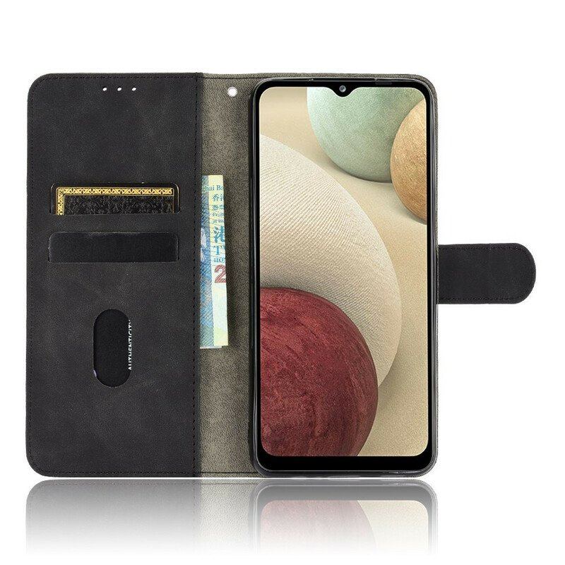 Etui Folio do Samsung Galaxy M12 / A12 Dotyk Skóry