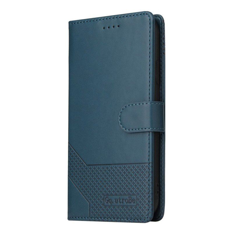 Etui Folio do Samsung Galaxy M12 / A12 Efekt Skóry Gq.utrobe