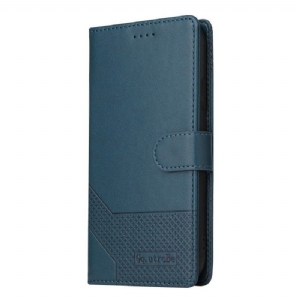 Etui Folio do Samsung Galaxy M12 / A12 Efekt Skóry Gq.utrobe