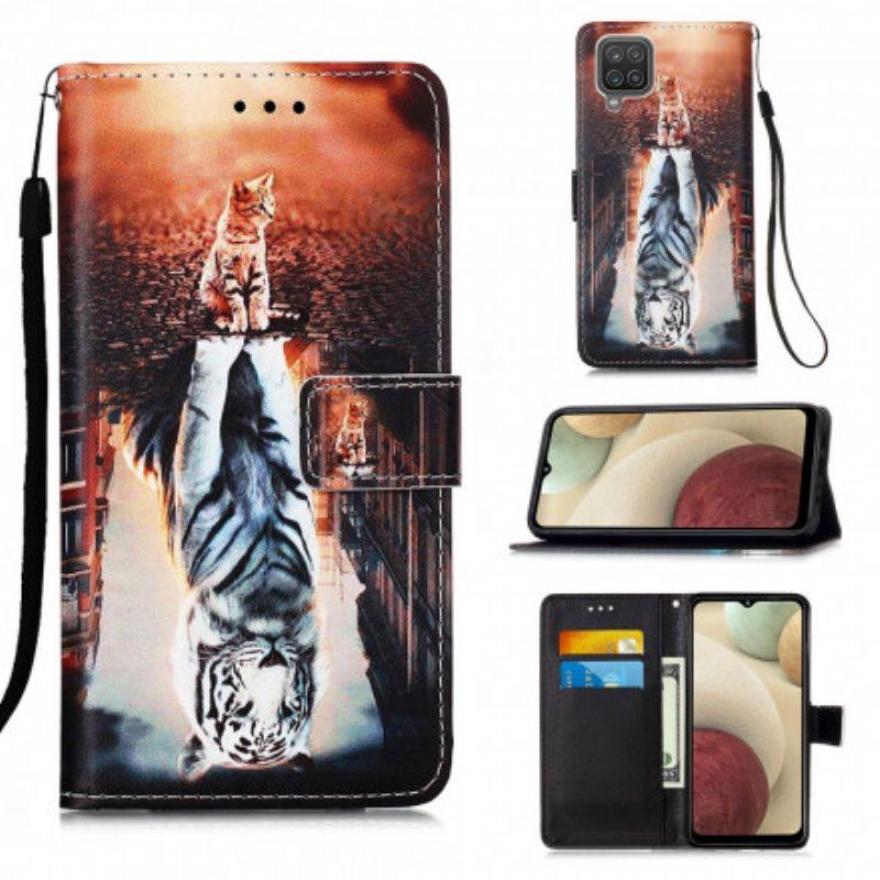 Etui Folio do Samsung Galaxy M12 / A12 Ernest I Odbicie