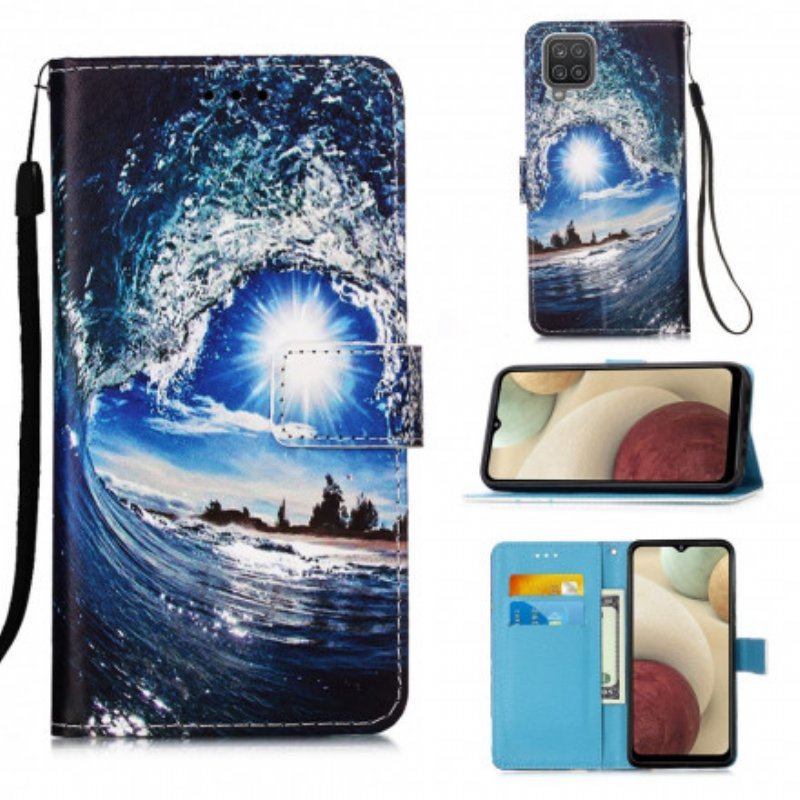 Etui Folio do Samsung Galaxy M12 / A12 Kocha Falę