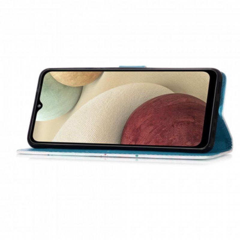 Etui Folio do Samsung Galaxy M12 / A12 Pani Sowa