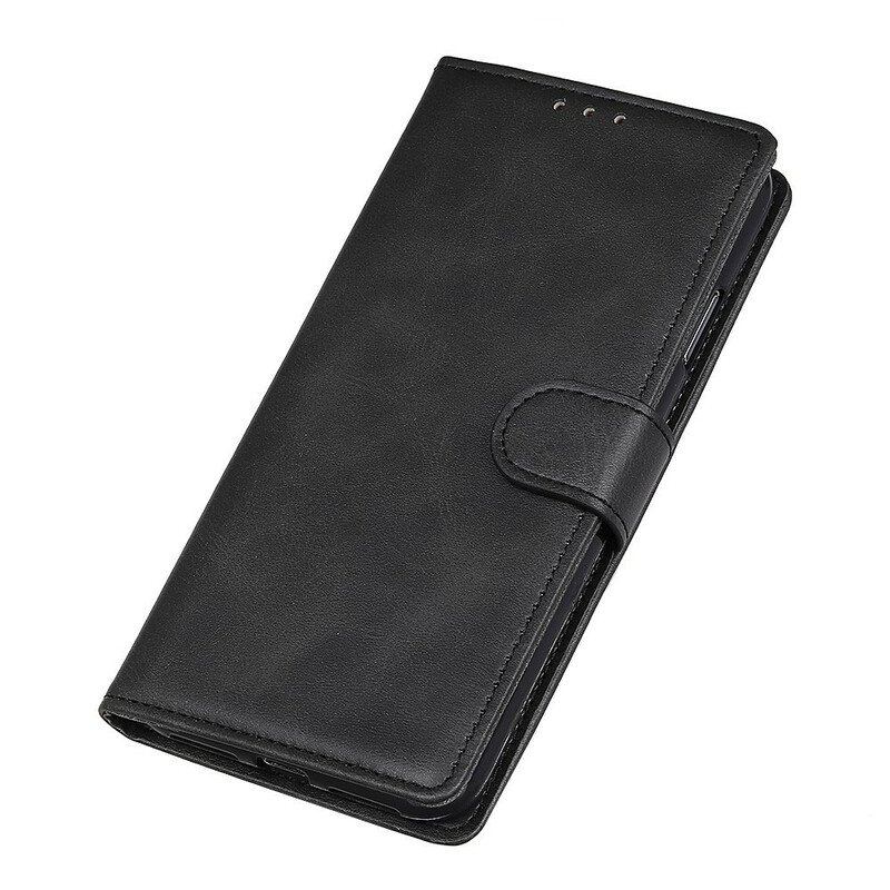 Etui Folio do Samsung Galaxy M12 / A12 Retro Matowy Efekt Skóry