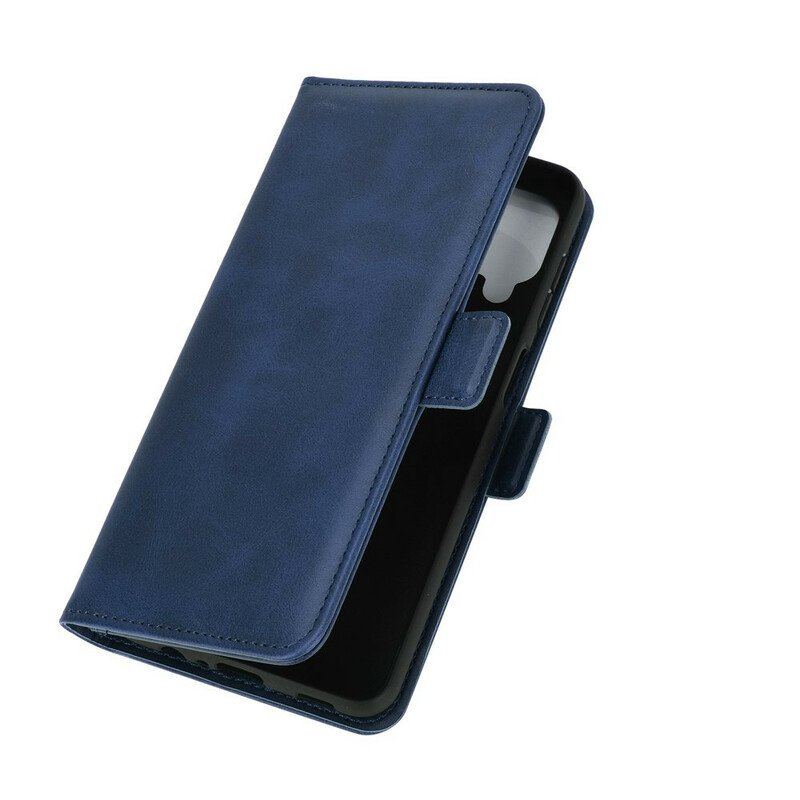 Etui Folio do Samsung Galaxy M12 / A12 Skórzany Futerał Podwójna Klapa