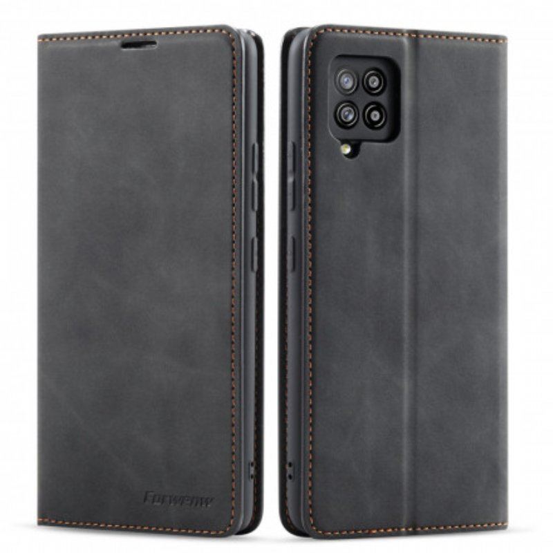 Etui Na Telefon do Samsung Galaxy M12 / A12 Etui Folio Forwenw Efekt Skóry