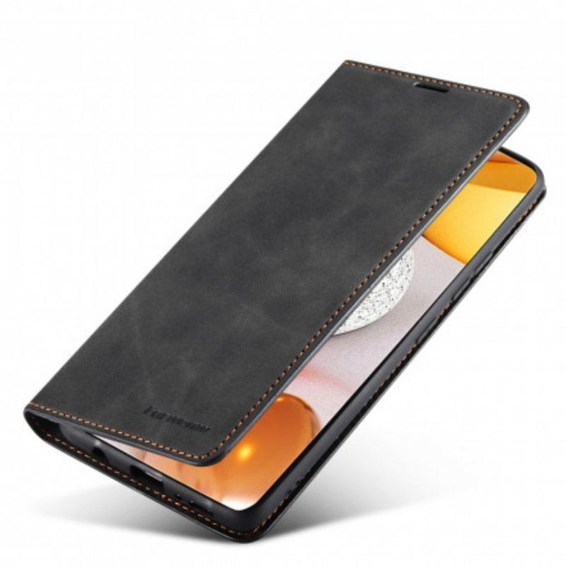 Etui Na Telefon do Samsung Galaxy M12 / A12 Etui Folio Forwenw Efekt Skóry