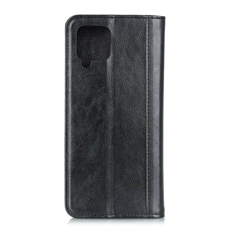 Etui Na Telefon do Samsung Galaxy M12 / A12 Etui Folio Kolorowa Dwoina Skóry