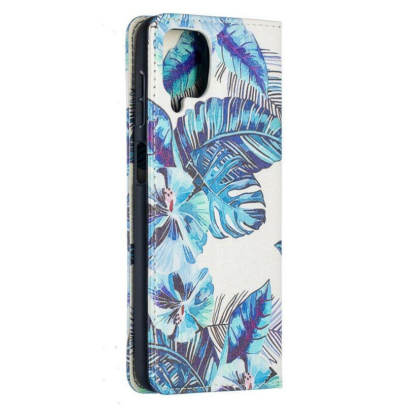 Etui Na Telefon do Samsung Galaxy M12 / A12 Etui Folio Liście