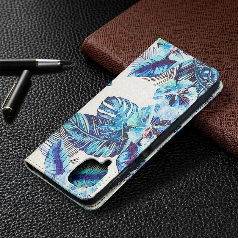 Etui Na Telefon do Samsung Galaxy M12 / A12 Etui Folio Liście