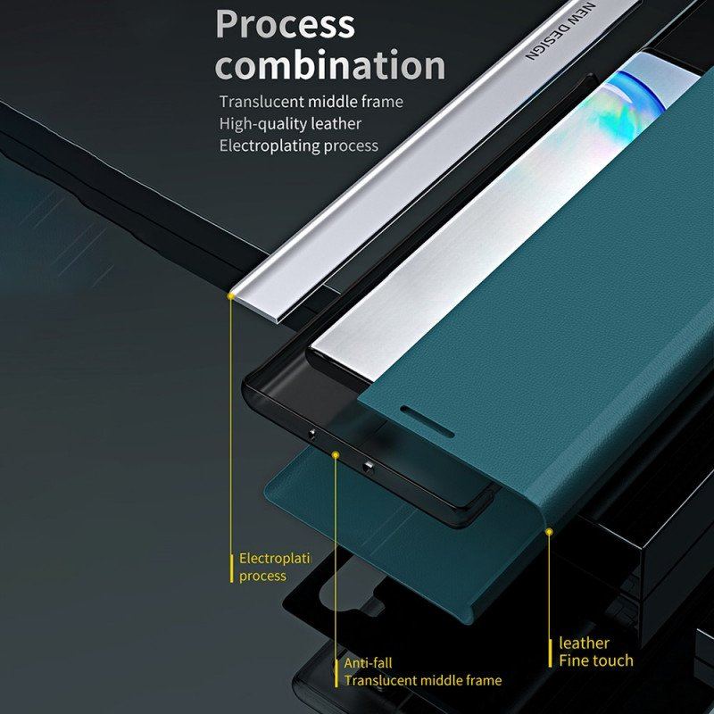 Etui Na Telefon do Samsung Galaxy M12 / A12 Etui Folio Sztuczna Skóra