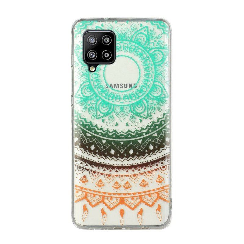 Futerały do Samsung Galaxy M12 / A12 Bezszwowe Kwiaty Mandala