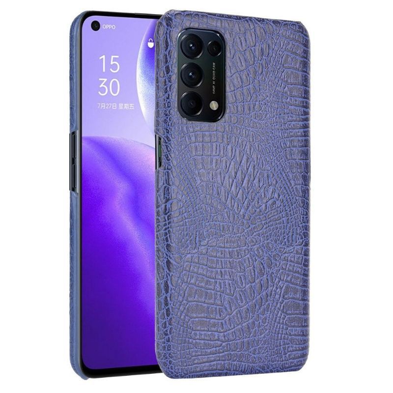 Etui do Oppo Find X3 Lite Croco Efekt Skóry