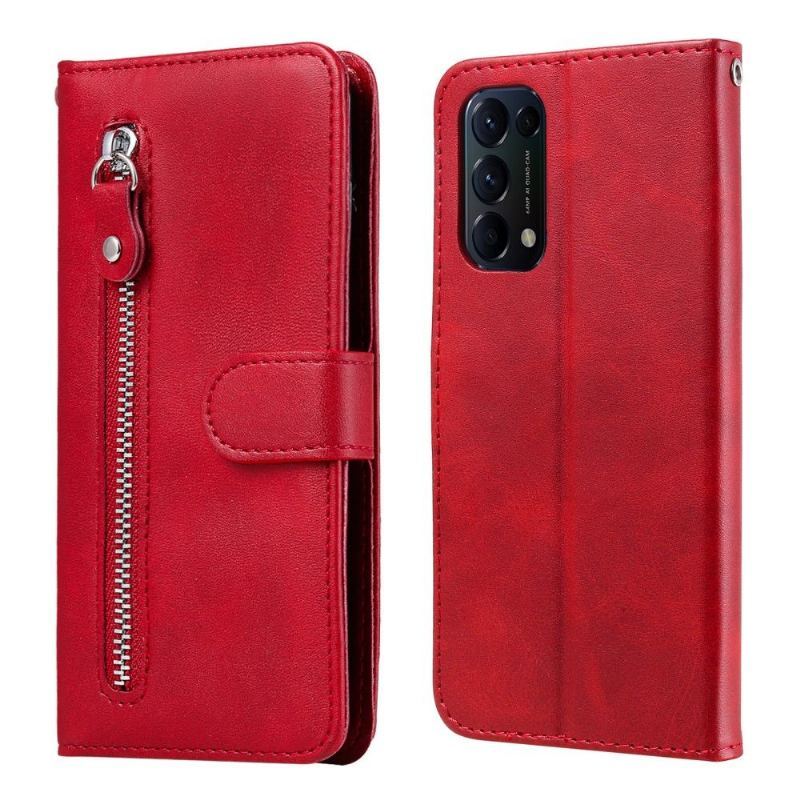 Etui Folio do Oppo Find X3 Lite Obrzeża Portfel Elena Portfel