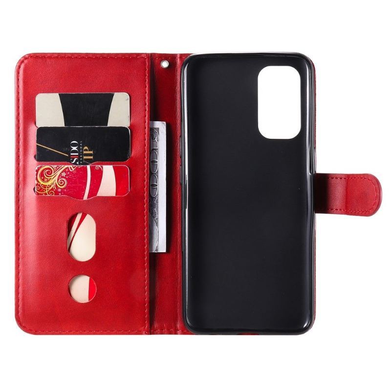 Etui Folio do Oppo Find X3 Lite Obrzeża Portfel Elena Portfel