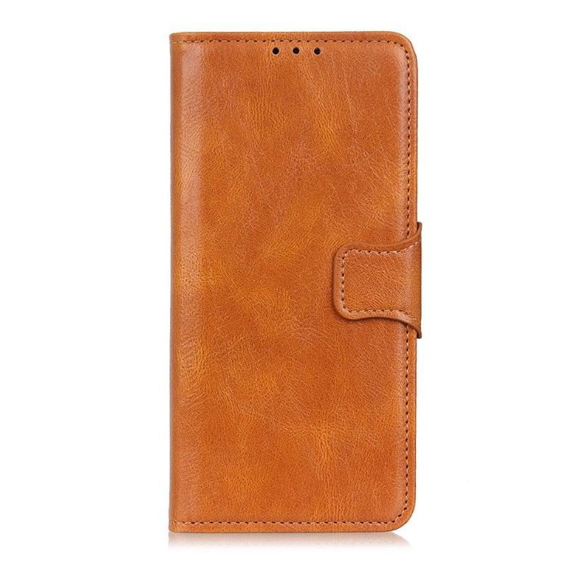 Etui Folio do Oppo Find X3 Lite Skórzany Futerał Faux Leather Folio Stand Funkcja