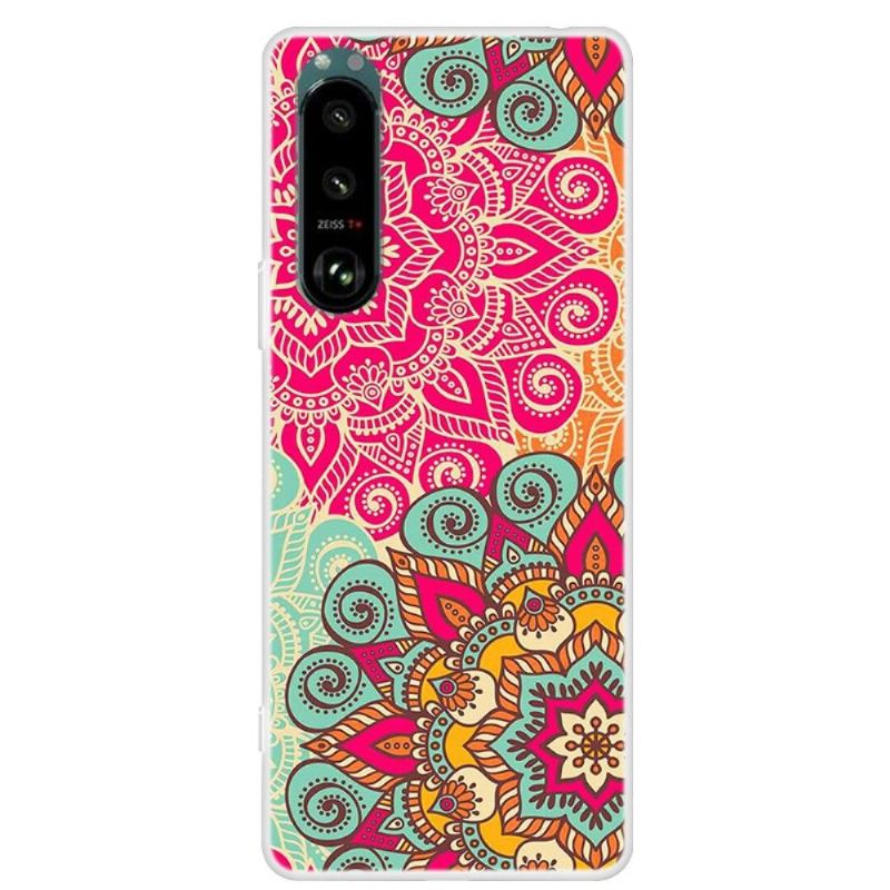 Etui do Sony Xperia 5 III Biznes Retro Mandala