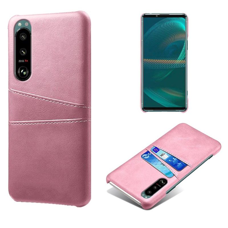 Etui do Sony Xperia 5 III Classic Melody Skórzany Uchwyt Na Karty