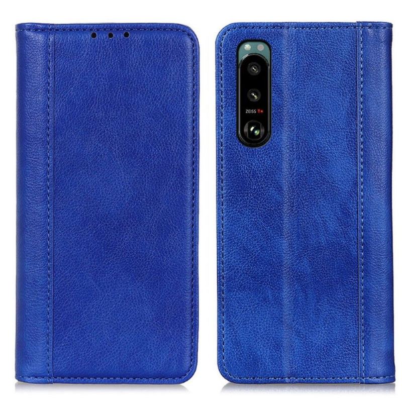 Etui do Sony Xperia 5 III Obrzeża Etui Folio Sylvester Faux Leather