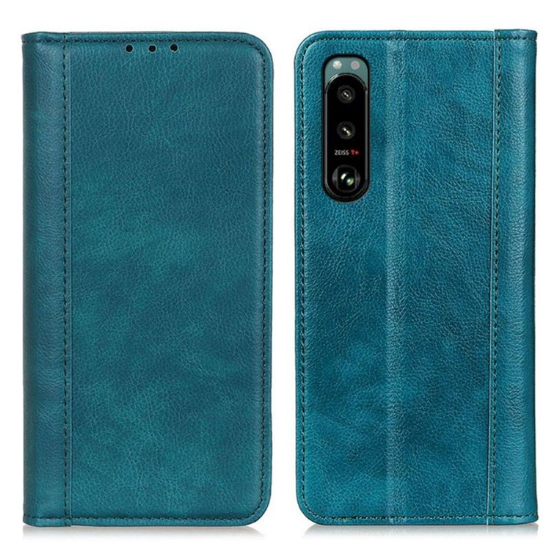 Etui do Sony Xperia 5 III Obrzeża Etui Folio Sylvester Faux Leather