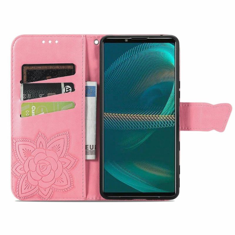 Etui Folio do Sony Xperia 5 III Classic Motyl Ulga