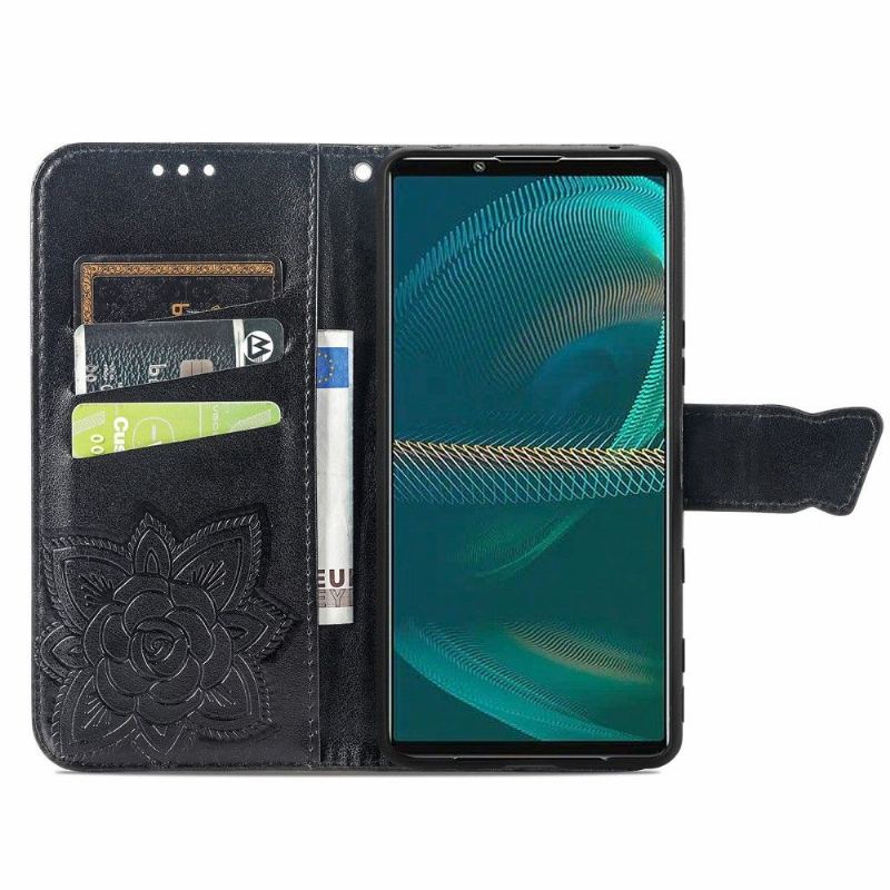 Etui Folio do Sony Xperia 5 III Classic Motyl Ulga