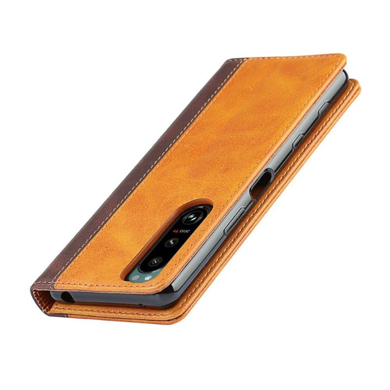 Obudowa Etui Na Telefon do Sony Xperia 5 III Etui Folio Bicolor Posiadacz Karty Klapki