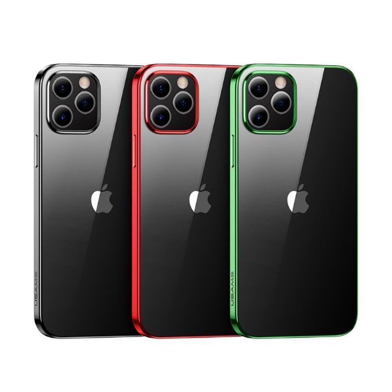 Etui do iPhone 12 / 12 Pro Classic Przezroczyste Kolory Konturów