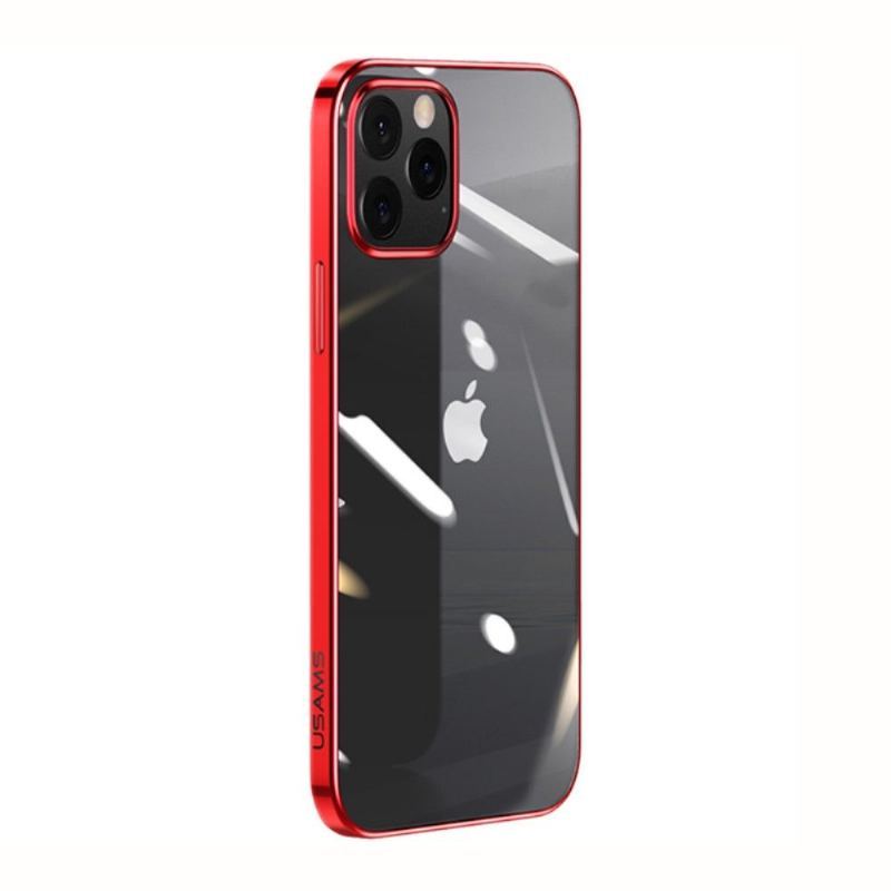 Etui do iPhone 12 / 12 Pro Classic Przezroczyste Kolory Konturów