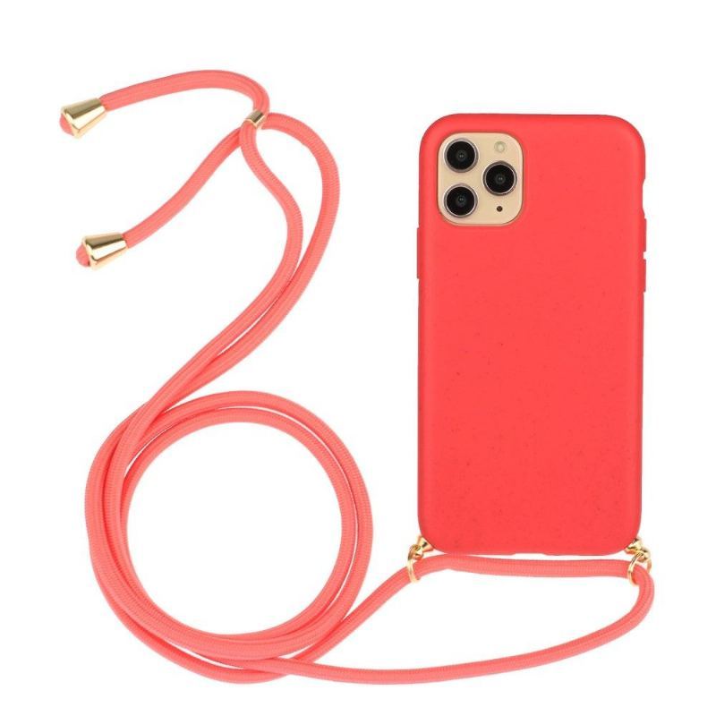 Etui do iPhone 12 / 12 Pro Classic Z Paskiem Na Ramię