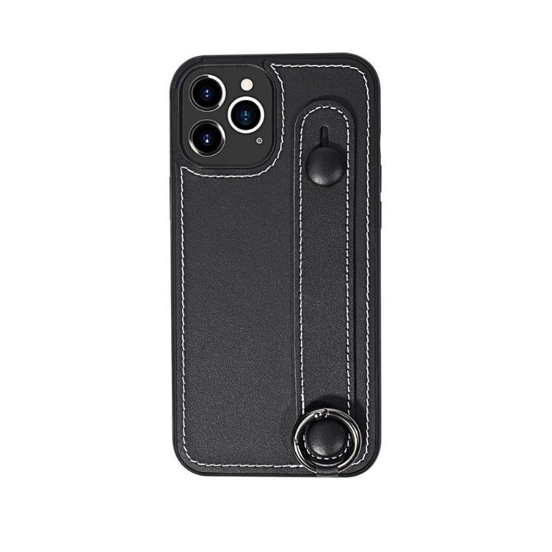 Etui do iPhone 12 / 12 Pro Pasek Ze Sztucznej Skóry