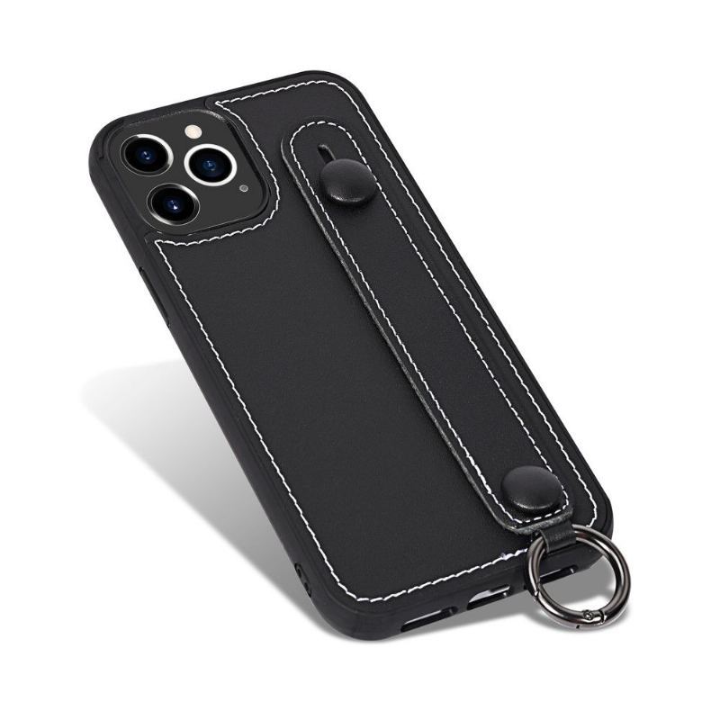 Etui do iPhone 12 / 12 Pro Pasek Ze Sztucznej Skóry