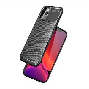 Etui do iPhone 12 / 12 Pro Styl Włókna Węglowego