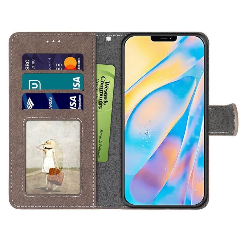 Etui Folio do iPhone 12 / 12 Pro Becky Retro