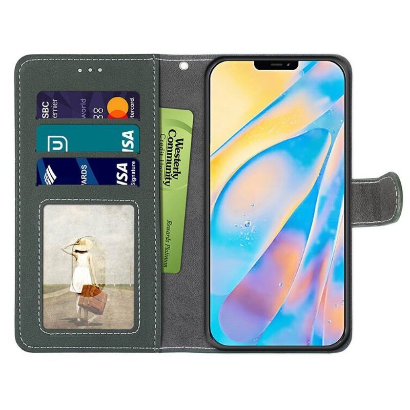 Etui Folio do iPhone 12 / 12 Pro Becky Retro