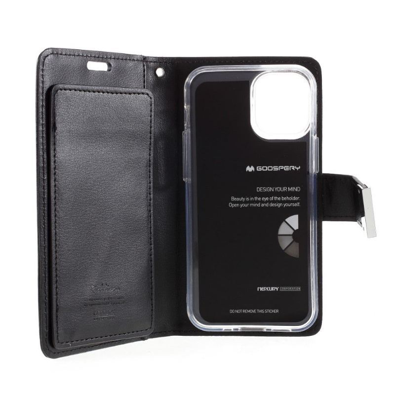 Etui Folio do iPhone 12 / 12 Pro Bogata W Rtęć Premium