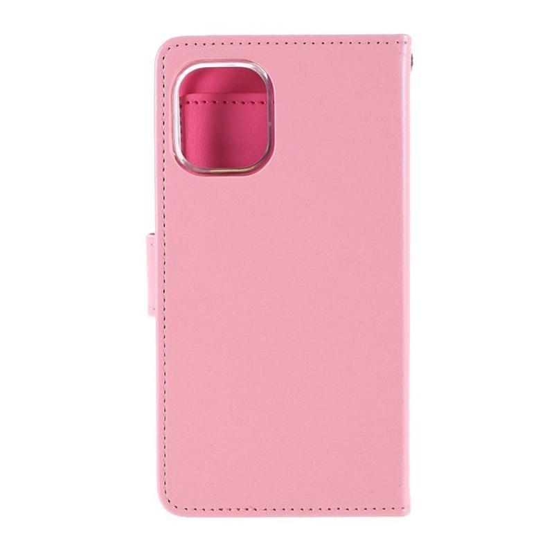 Etui Folio do iPhone 12 / 12 Pro Bogata W Rtęć Premium