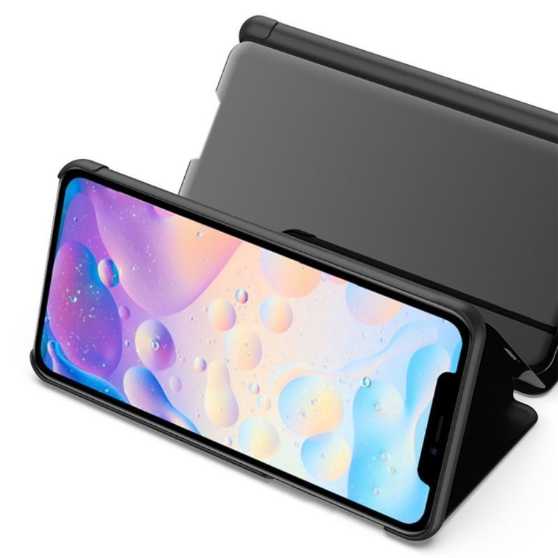 Futerały do iPhone 12 / 12 Pro Etui Folio Efekt Lustra