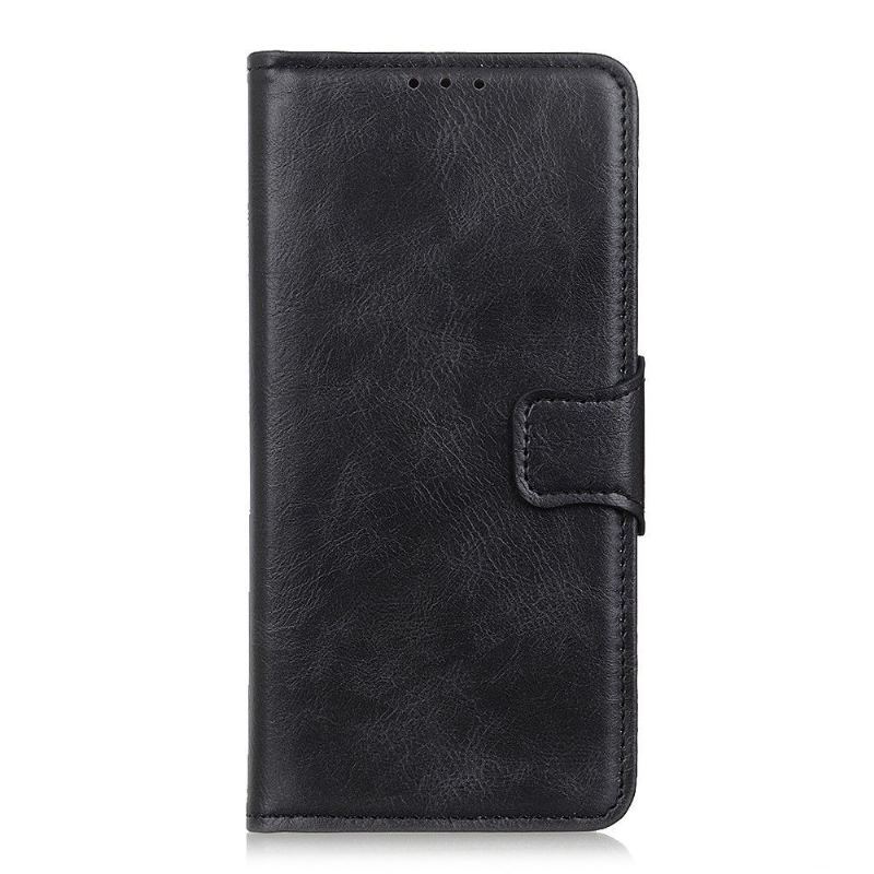 Case do Poco F2 Pro Biznes Etui Folio Faux Leather Z Funkcją Stojaka