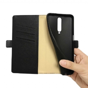 Case do Poco F2 Pro Biznes Etui Folio L'arthus Milo Series