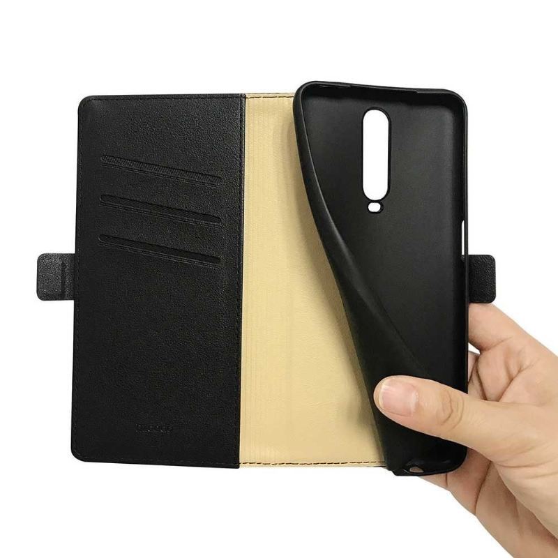 Case do Poco F2 Pro Biznes Etui Folio L'arthus Milo Series