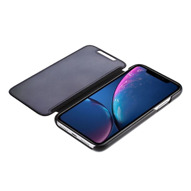 Etui do iPhone XR Biznes Etui Folio Efekt Lustra