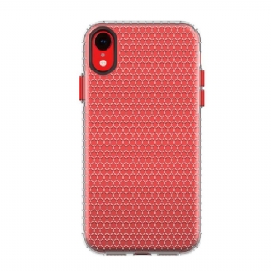 Etui do iPhone XR Honeycomb Przezroczysty