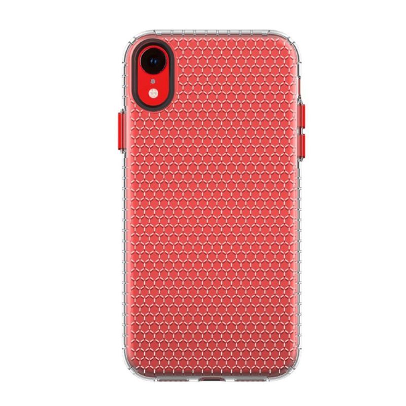 Etui do iPhone XR Honeycomb Przezroczysty