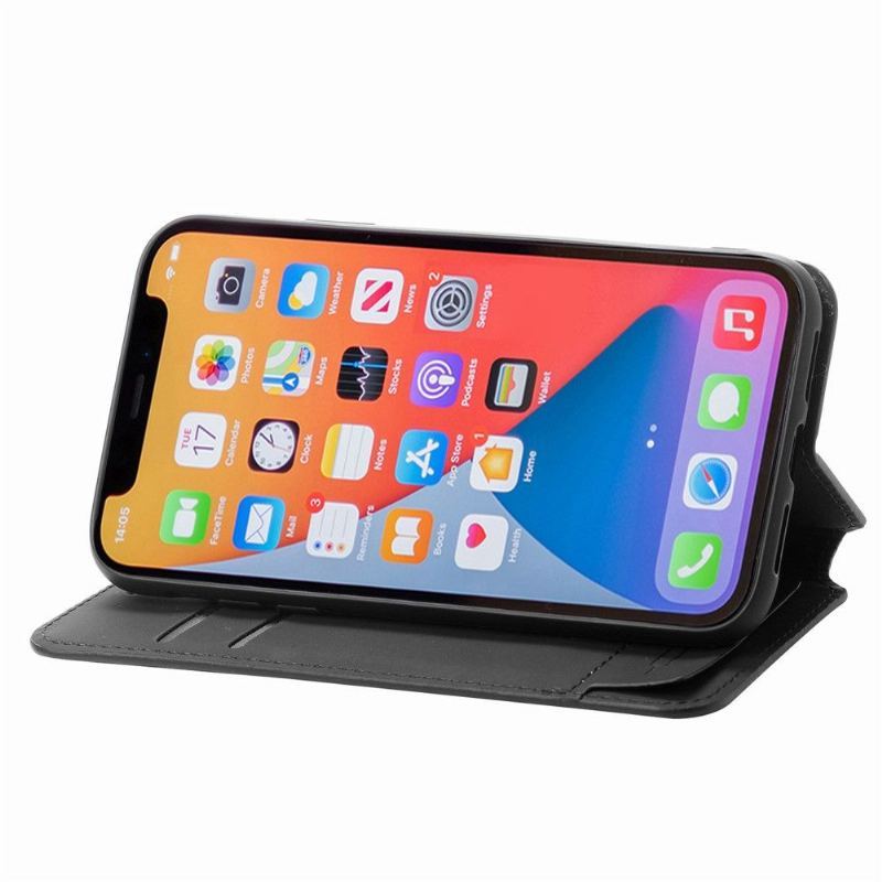 Etui Folio do iPhone XR Kolorowy Styl Żółw