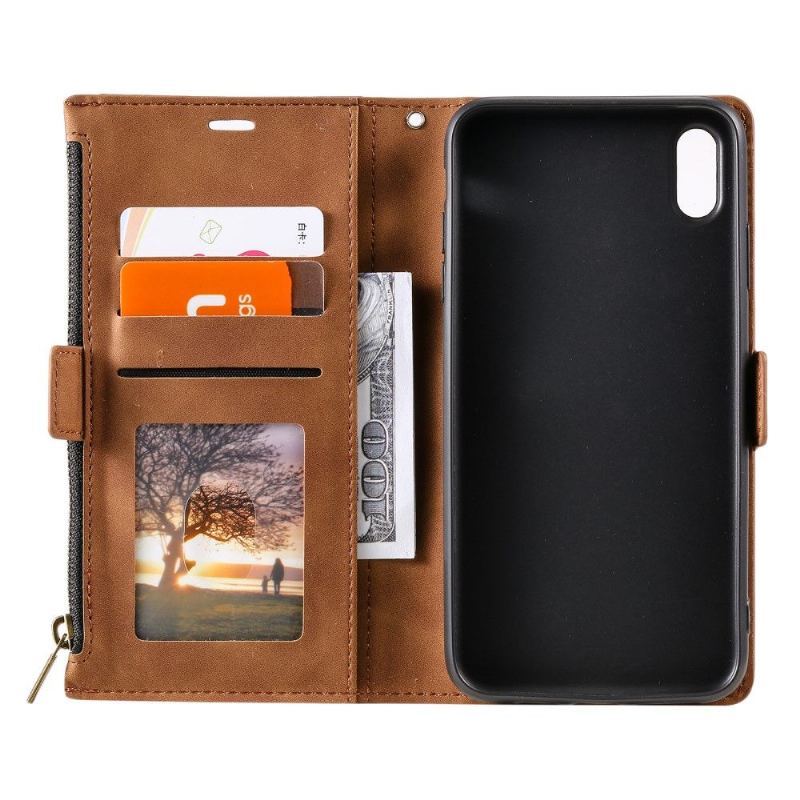 Etui Folio do iPhone XR Portfel Funkcja Stojaka