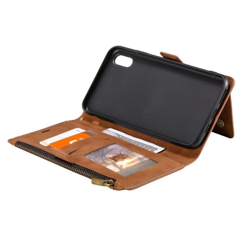 Etui Folio do iPhone XR Portfel Funkcja Stojaka