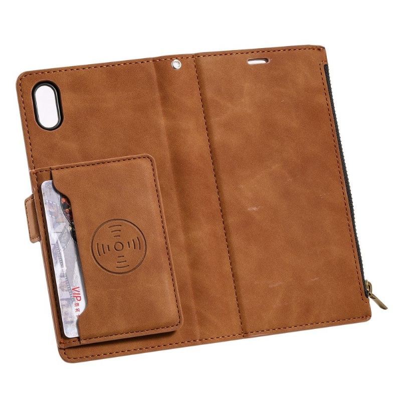 Etui Folio do iPhone XR Portfel Funkcja Stojaka