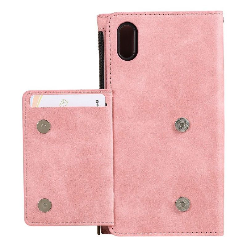 Etui Folio do iPhone XR Portfel Funkcja Stojaka