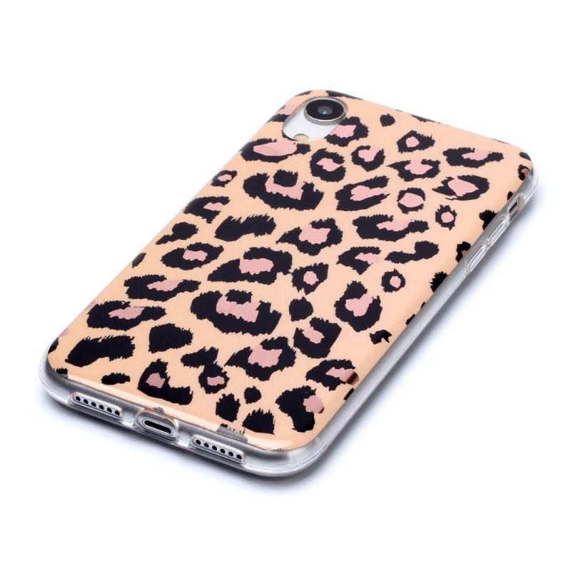 Futerały do iPhone XR Leopard