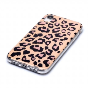 Futerały do iPhone XR Leopard